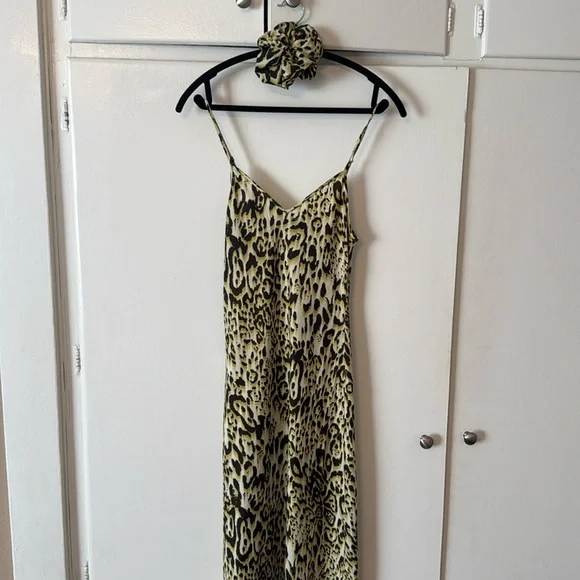 ALL SAINTS Bryony V-Neck Midi Slip Dress - Picture 2 of 4